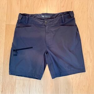 Helly Hansen Men’s 2XL Charcoal Gray Blaze Softshell Hiking Outdoor Shorts